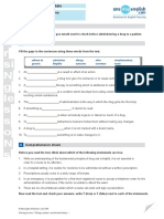 Medication History - Worksheet