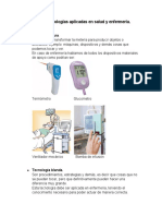 Tecnologías en salud y enfermería