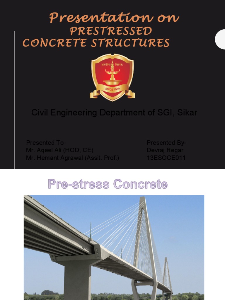 Overview of Prestressed Concrete Methods | PDF | Prestressed Concrete ...
