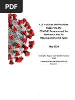 CDC Activities Initiatives For COVID 19 Response