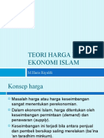 8054 - Teori Harga Dalam Ekonomi Islam