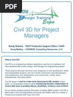 Civil3DforFDOTProjectManagers DougMedleyRandyRoberts PDF