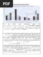 Bar Chart How Students Spend Their Time Practice - Answers