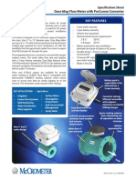 Description: Dura Mag Flow Meter With Procomm Converter