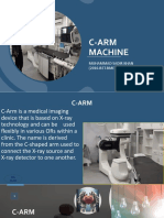 M SADIR KHAN C-ARM machine.pptx