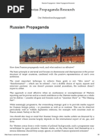 Russian Propaganda  