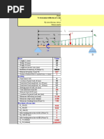 UDL Analysis for Simply Supported Beam | PDF | Bending | Beam (Structure)