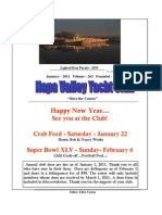 January 2011 Nvyc Newsletter