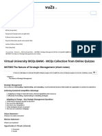 MGT603 The Nature of Strategic Management (Short Notes)