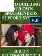 Tips To Building Your Own Special Needs Support System