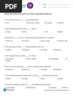 English Chunks & Templates | PDF | Fluency | Grammar