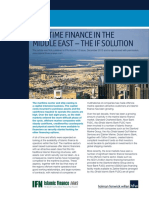 Maritime Finance in The Middle East - The If Solution