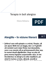 Terapia in Bolile Alergice