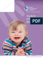 Student Information Booklet: A Publication by Down Syndrome Ireland © 2013