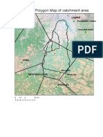 Thiessen Polygon Map of Catchment Area: Chaurikhark