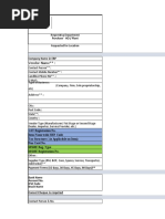 Vendor Creation Form | PDF