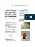 Informe Movimiento Circular