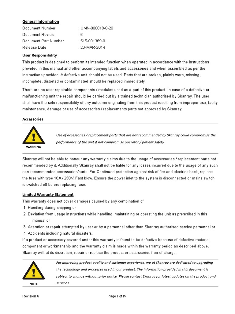 Skanray X-Ray Machine User Manual | PDF | Ac Power Plugs And Sockets ...