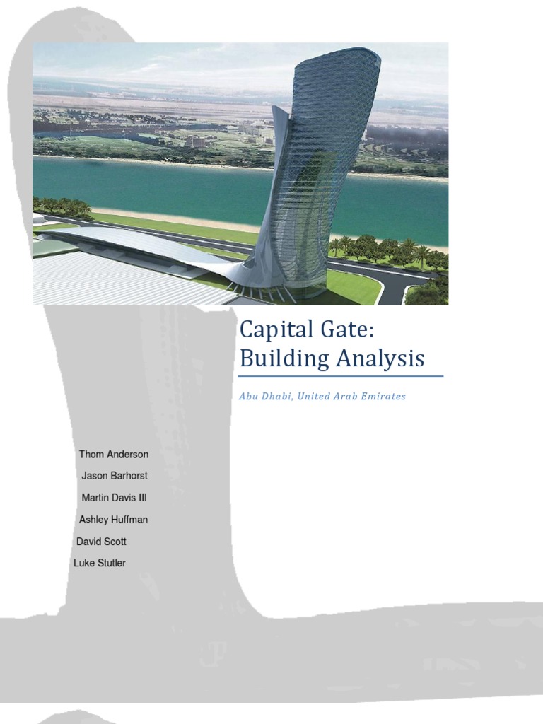 Capital Gate Building Systems Deep Foundation