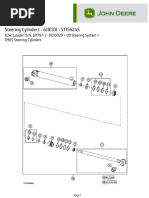 Steering Cylinder ( - 618133) - ST156245: Parts List