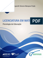 Livro Psicologia da Educação I.pdf