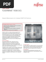 Flashwave 9500 DCS: Data Sheet