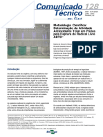 Metodologia científica - Determinação de atividade antioxidante total em frutas pela captura do radical livre ABTS.pdf