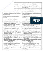 Maths word problems significant figures rounding