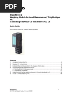 SIWAREX CS Quick Guide V4 0 PDF