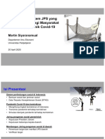 Membangun Sistem JPS Yang Mampu Melindungi Masyarakat Melewati Pandemik Covid-19