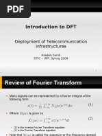 Introduction To DFT: Deployment of Telecommunication Infrastructures