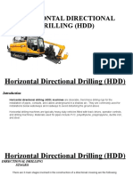 Horizontal Directional Drilling (HDD) Mos