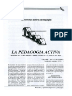 La Pedagogía Activa PDF