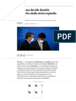 Bolsonaro decide demitir Mandetta ainda nesta segunda-feira (1)