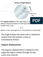 Rotations of Rigid Objects