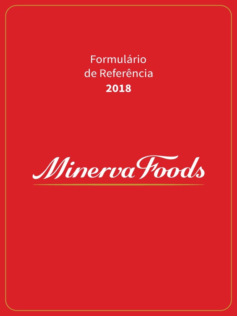 BEEF3 Formulário de Referência 2018 V16 Minerva PDF PDF Lucro