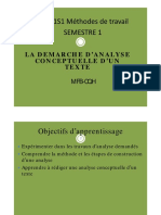Analyse Conceptuelle Texte PDF