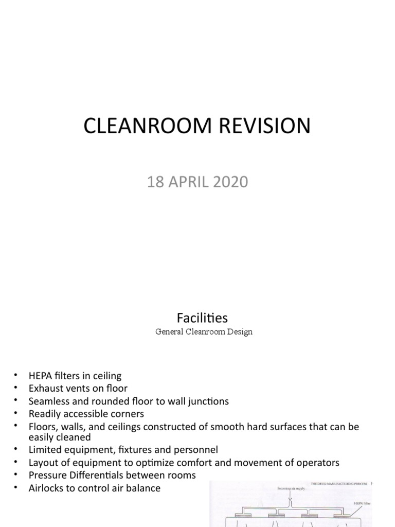 Cleanroom Revision | PDF