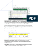 Empezar y Aprender Fórmulas de Excel 6 P