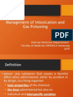 Manajemen Intoksikasi Dan Keracunan Gas