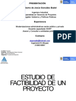 Factibilidad de Los Proyectos