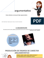 El Ensayo Argumentativo