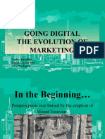 Going Digital The Evolution of Marketing: Canlas, Jeraldine David, Criszia Mae de Leon, Karen