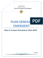 PSE Plan D'actions Prioritaires 2014-2018