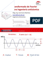 Sesión Transformada de Fourier