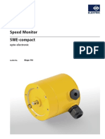 Speed Monitor Swe-Compact: Opto-Electronic