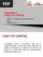 Chapter 8 Cost of Capital