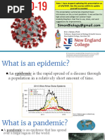 COVID-19 presentation for educators