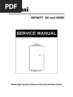 Rinnai 26i u0026 HD50i Service Manual | PDF | Water Heating | Electrical  Connector