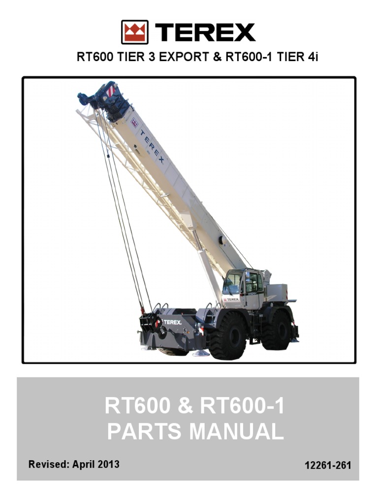 rt600 Tier3amptier4i Parts Manual For Reference Only April2013 PDF ...